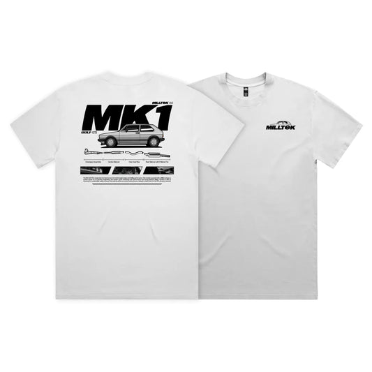 Milltek VW Golf Mk1 T-Shirt
