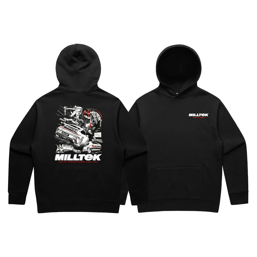 Milltek Black Hoodie