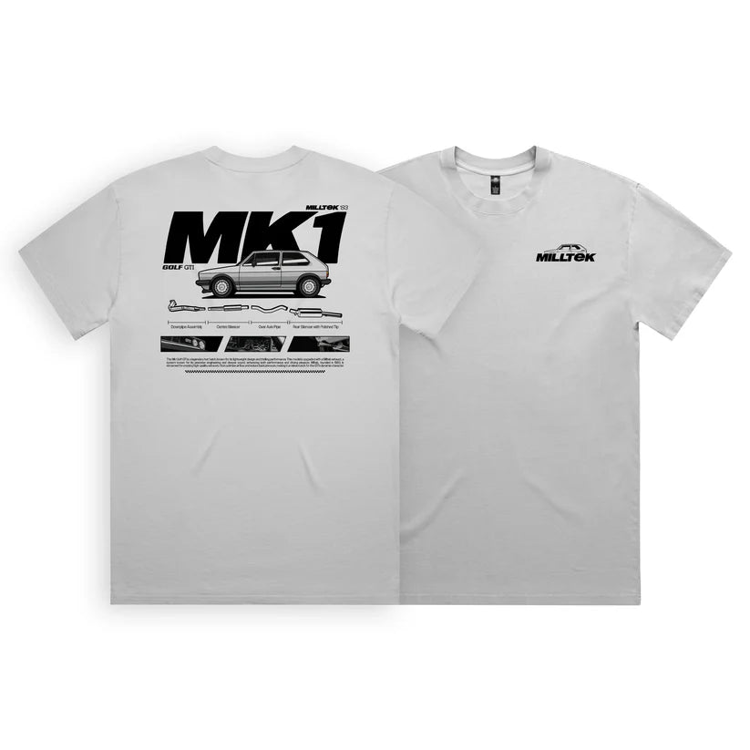 Milltek VW Golf Mk1 T-Shirt